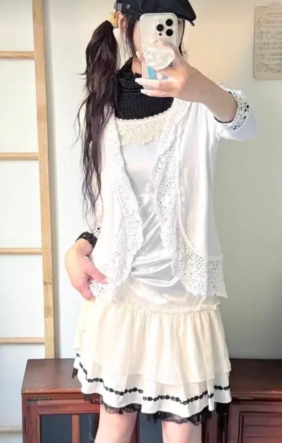 5,4p) 코코모리 빈티지 y2k 공겜여주 코디세트 일괄 상품이미지2