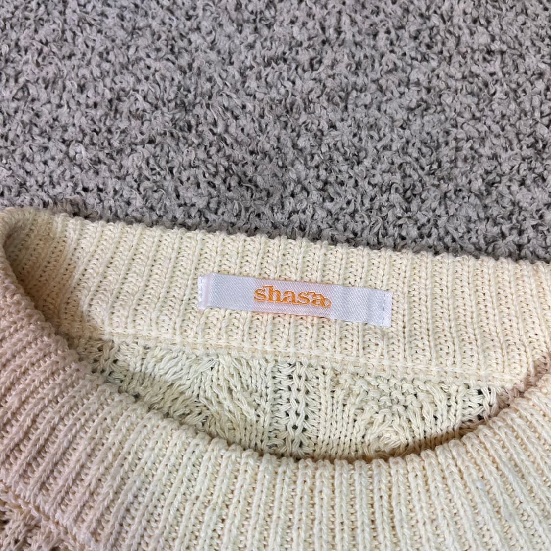 Vintage 빈티지 스키 베어 니트 상품이미지4