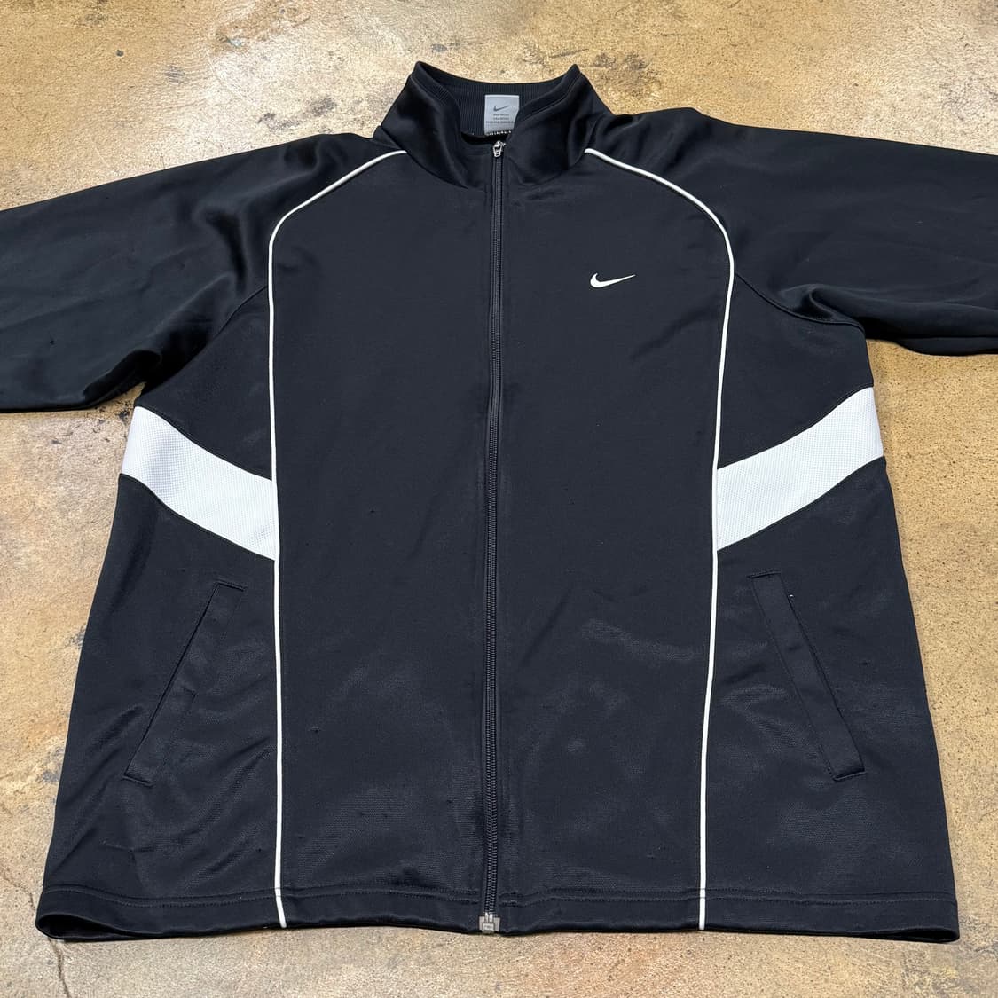 [정품/XL] 나이키 블랙 트랙 자켓 b18 상품이미지3