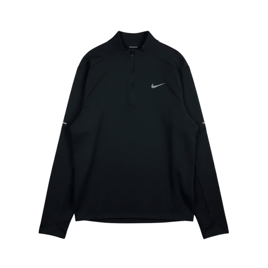 (XL) 나이키 러닝 하프집 헨리넥 롱슬리브 블랙 상품이미지1