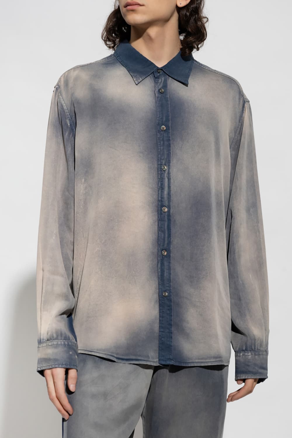 Diesel 블루 셔츠 상품이미지9