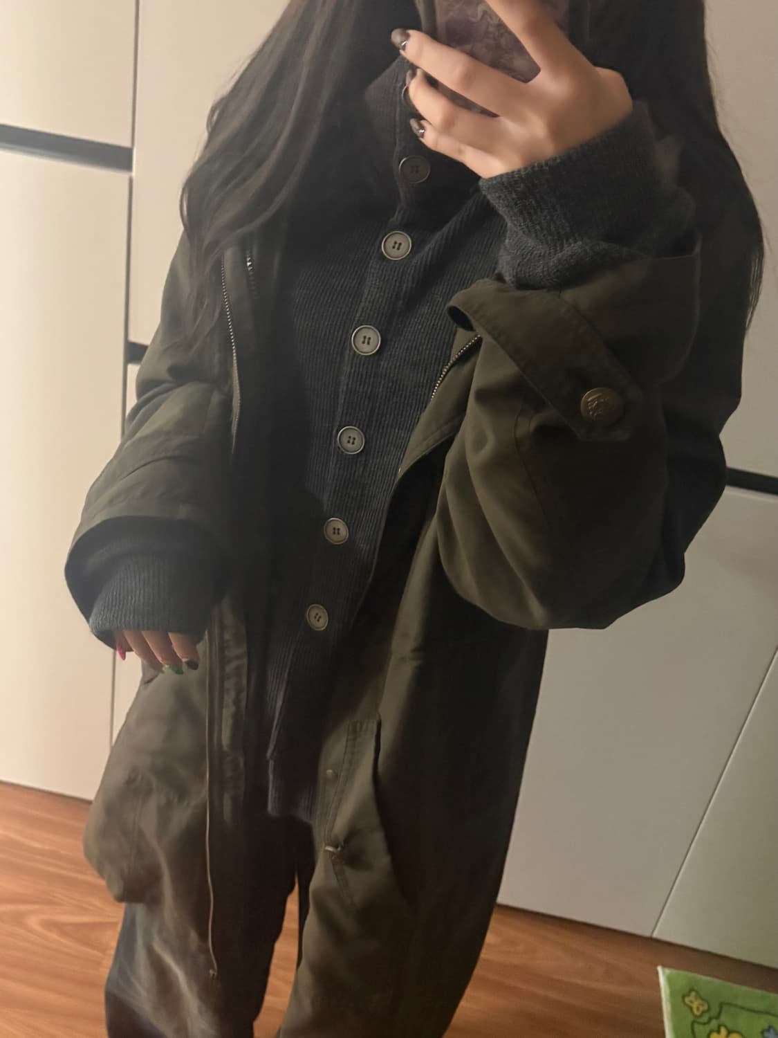 빈티지 모리걸 야상 자켓 상품이미지2