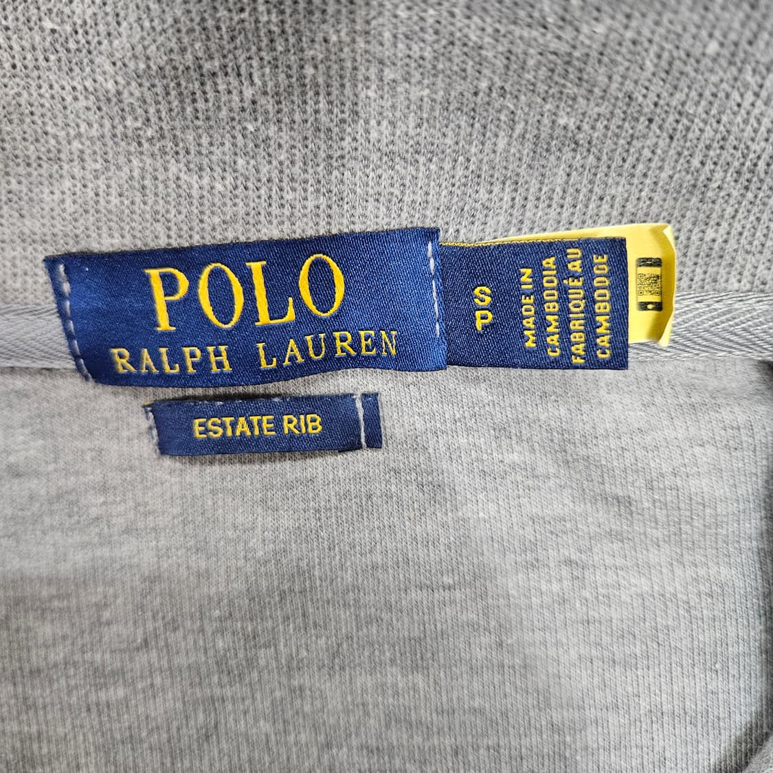 폴로 랄프 로렌 신형 QR 반집업 니트 S 상품이미지6