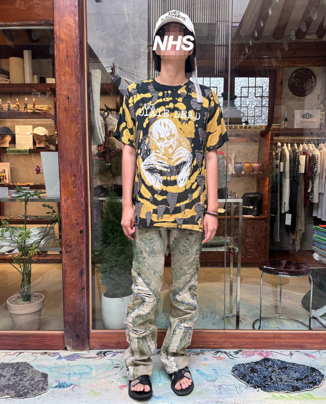 EPI•TAPH Gothic print T-shirts 상품이미지7