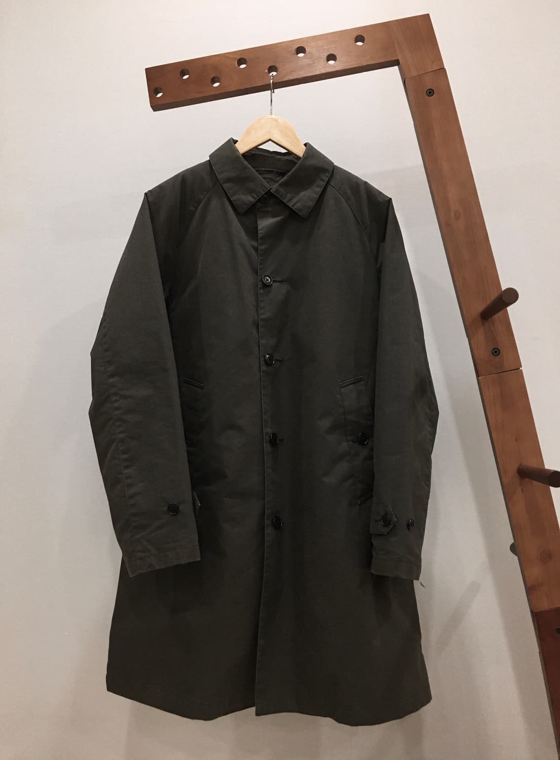 일본 빔즈 싱글 발마칸 코트 상품이미지1