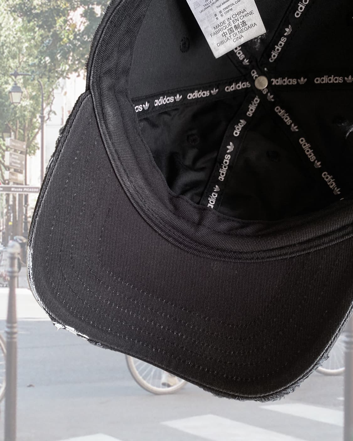 아디다스 디스트로이드 페인팅 빈티지 볼캡 모자 상품이미지7