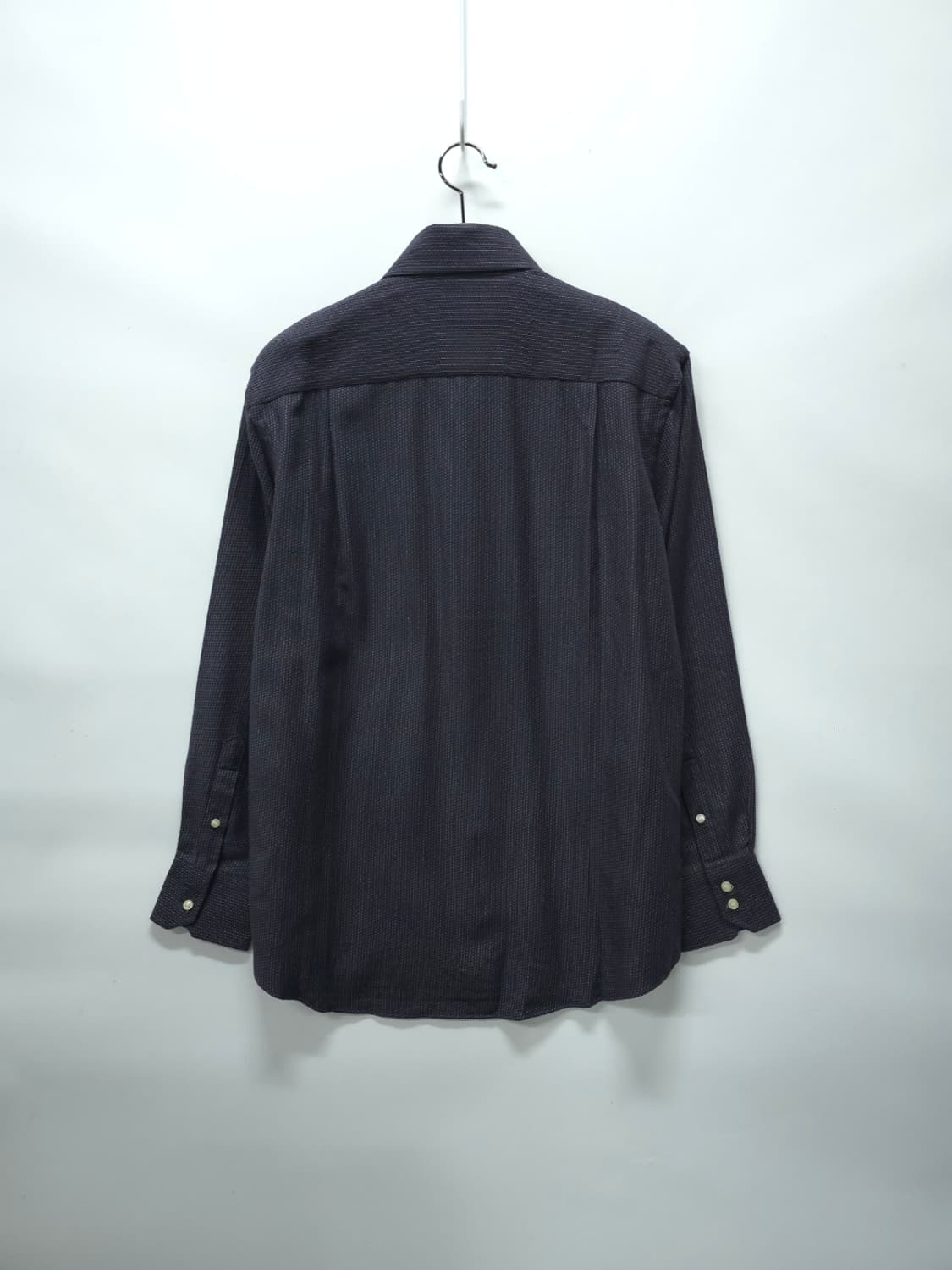 에르메네질도 제냐(Zegna) 블랙 스티치셔츠 (100~105) 상품이미지6