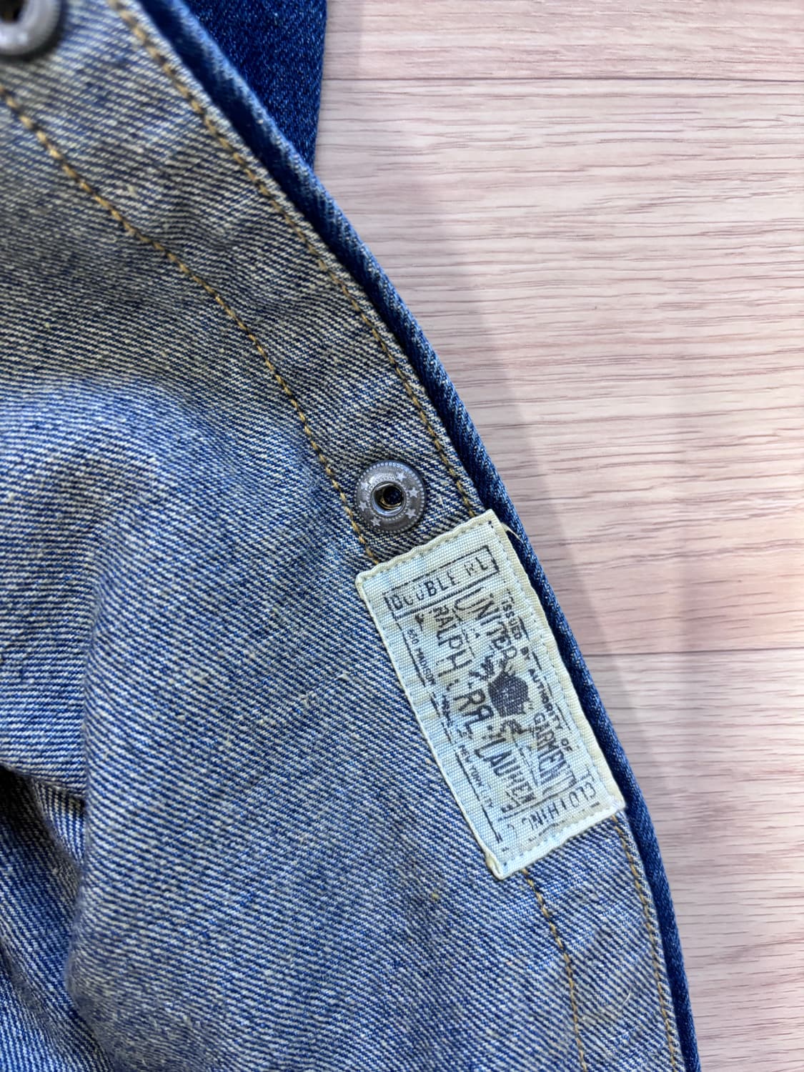 rrl 데님셔츠 L사이즈 팝니다. 상품이미지4