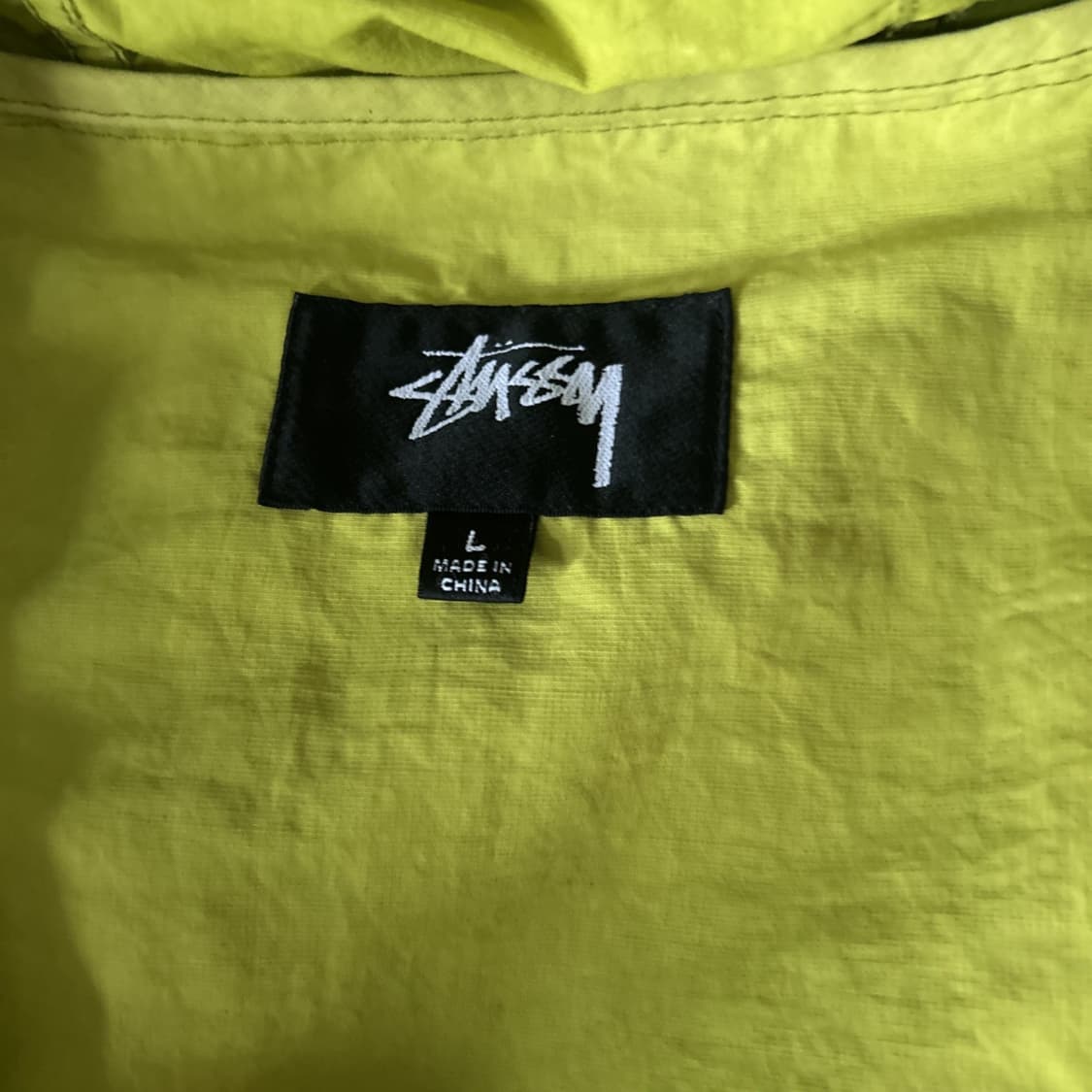 스투시 웨이브 다이 비치 쉘 자켓 슬라임 상품이미지2