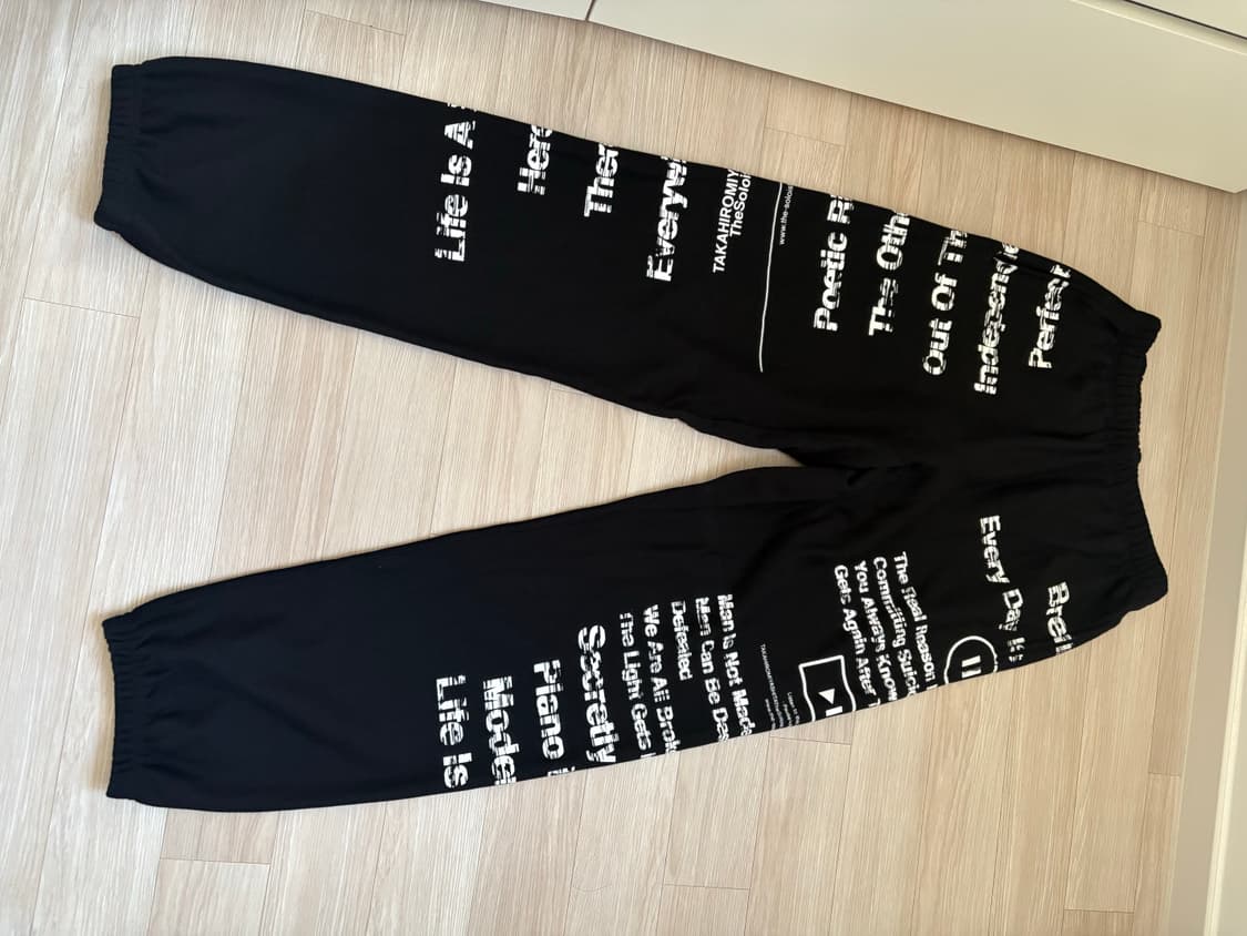 새상품 soloist 스웻팬츠 상품이미지2