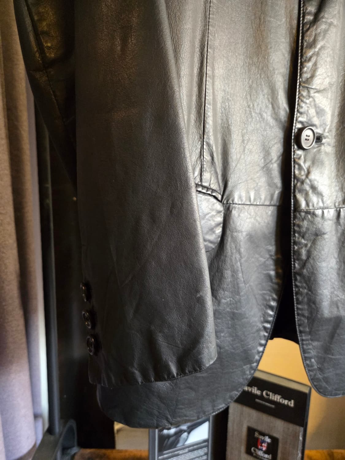 알렉산더 맥퀸 아카이브 레더자켓 상품이미지5