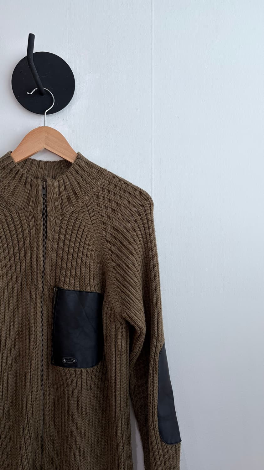 90-00s 오클리 니트 집업 상품이미지2