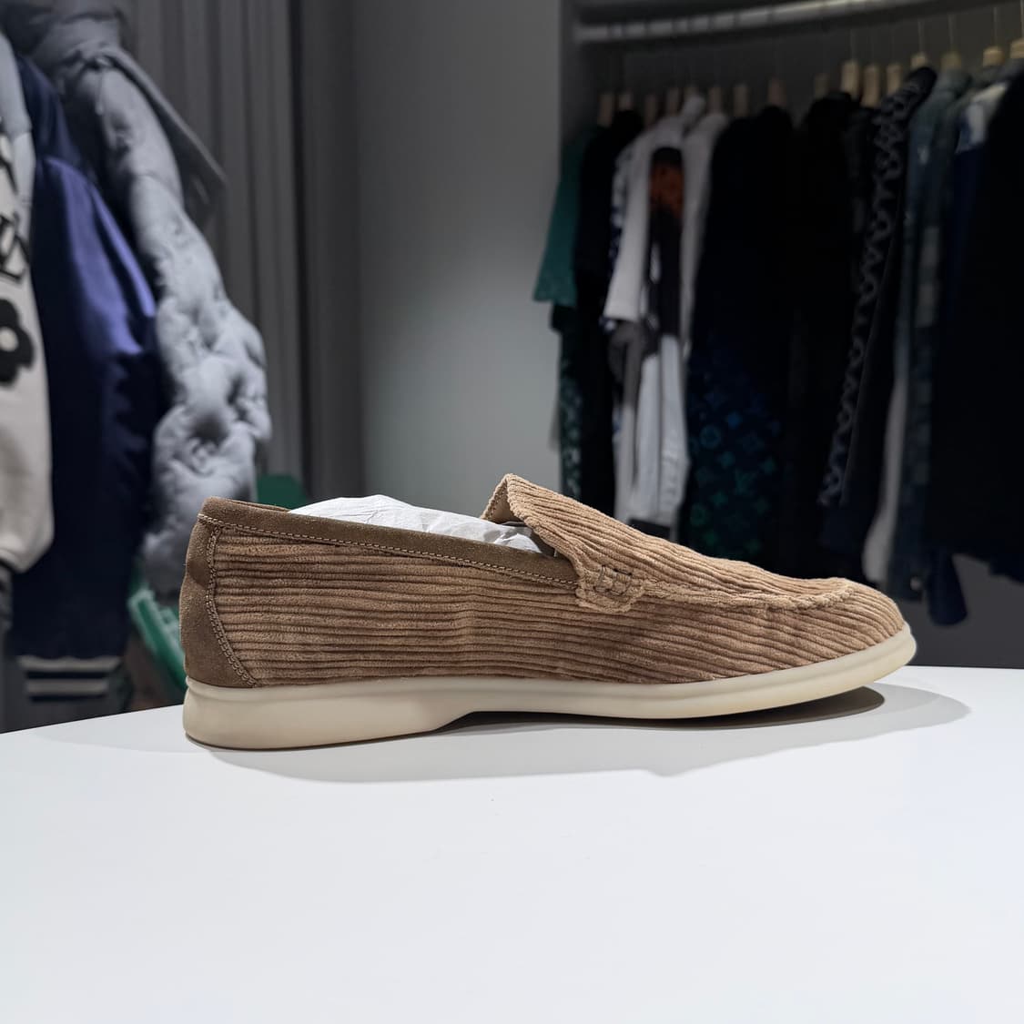 (A/41) / 로로피아나 썸머워크 코듀로이 슬립온 로퍼 신발 상품이미지7