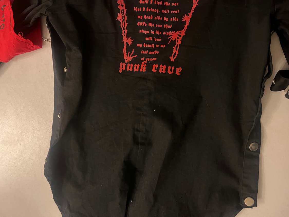 Punkrave 펑크레이브 펑크 셔츠 매드펑크 고스펑크  상품이미지4