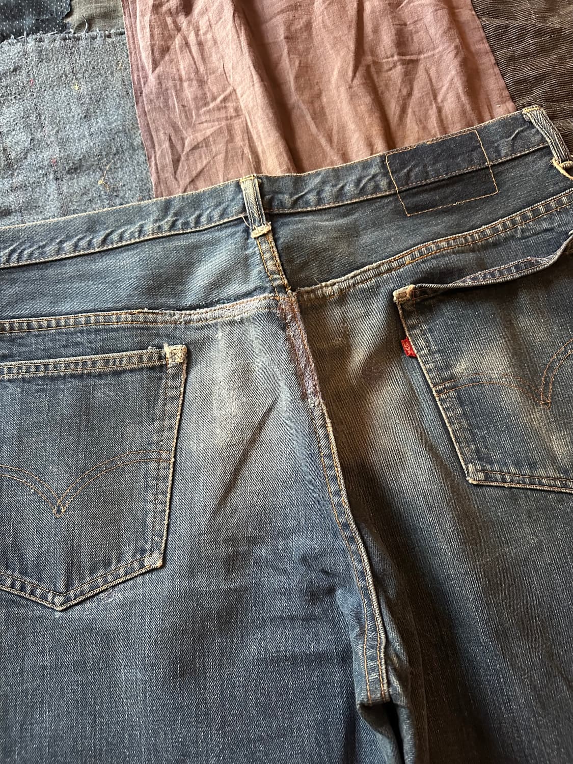 70s Levis 517 66전기 Denim Pants 상품이미지7