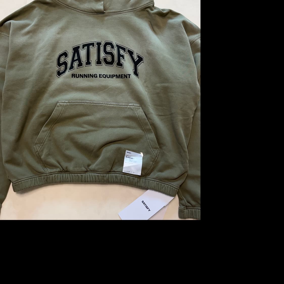 새티스파이 소프트셀 후디 선블리치드 밀리터리 올리브 상품이미지4