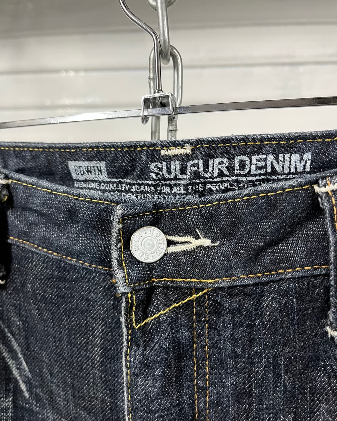 Edwin sulfur denim crack washed jean🇯🇵 상품이미지6