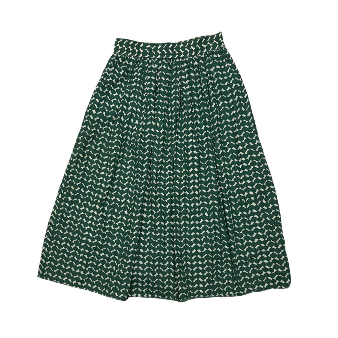 COS 코스 그린 패턴 스커트 38 상품이미지1