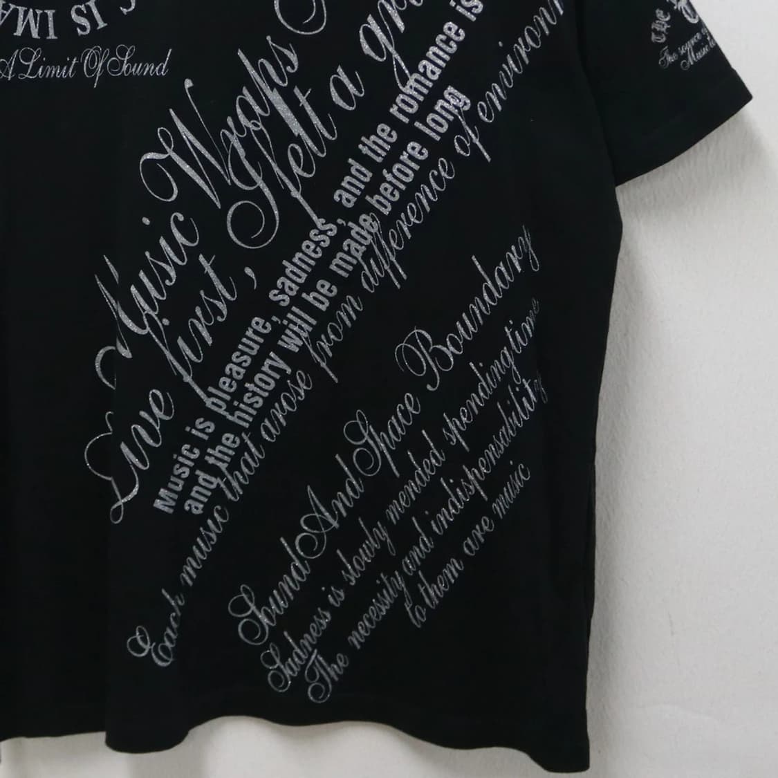 SORRIDERE 레터링 Y2K 반팔 티셔츠 66120 상품이미지4