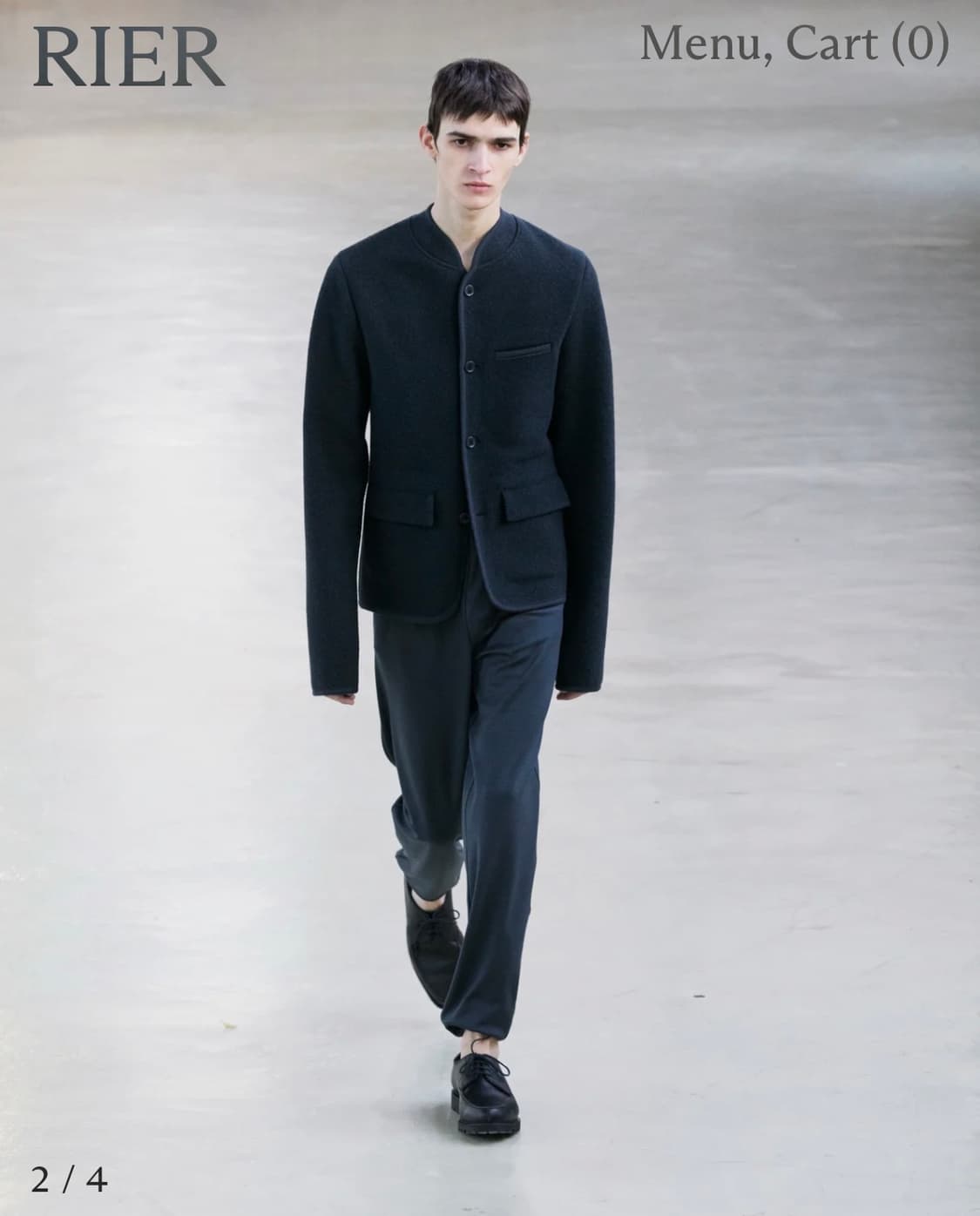 [L]리에르 워커 재킷 애슬레틱 플롬브 상품이미지2