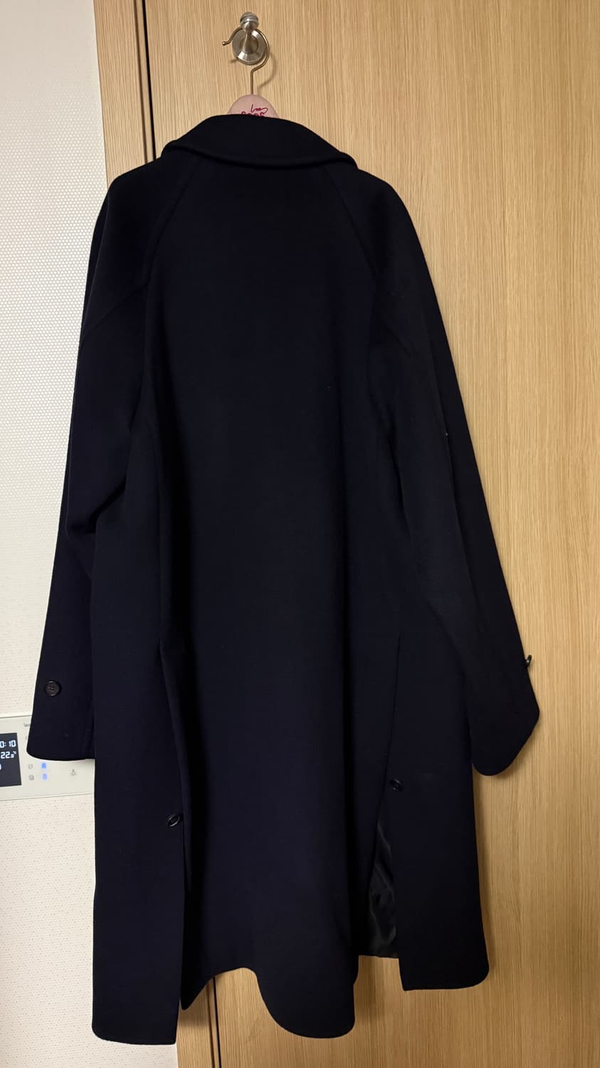 아트이프엑츠 발마칸 코트 네이비 상품이미지7