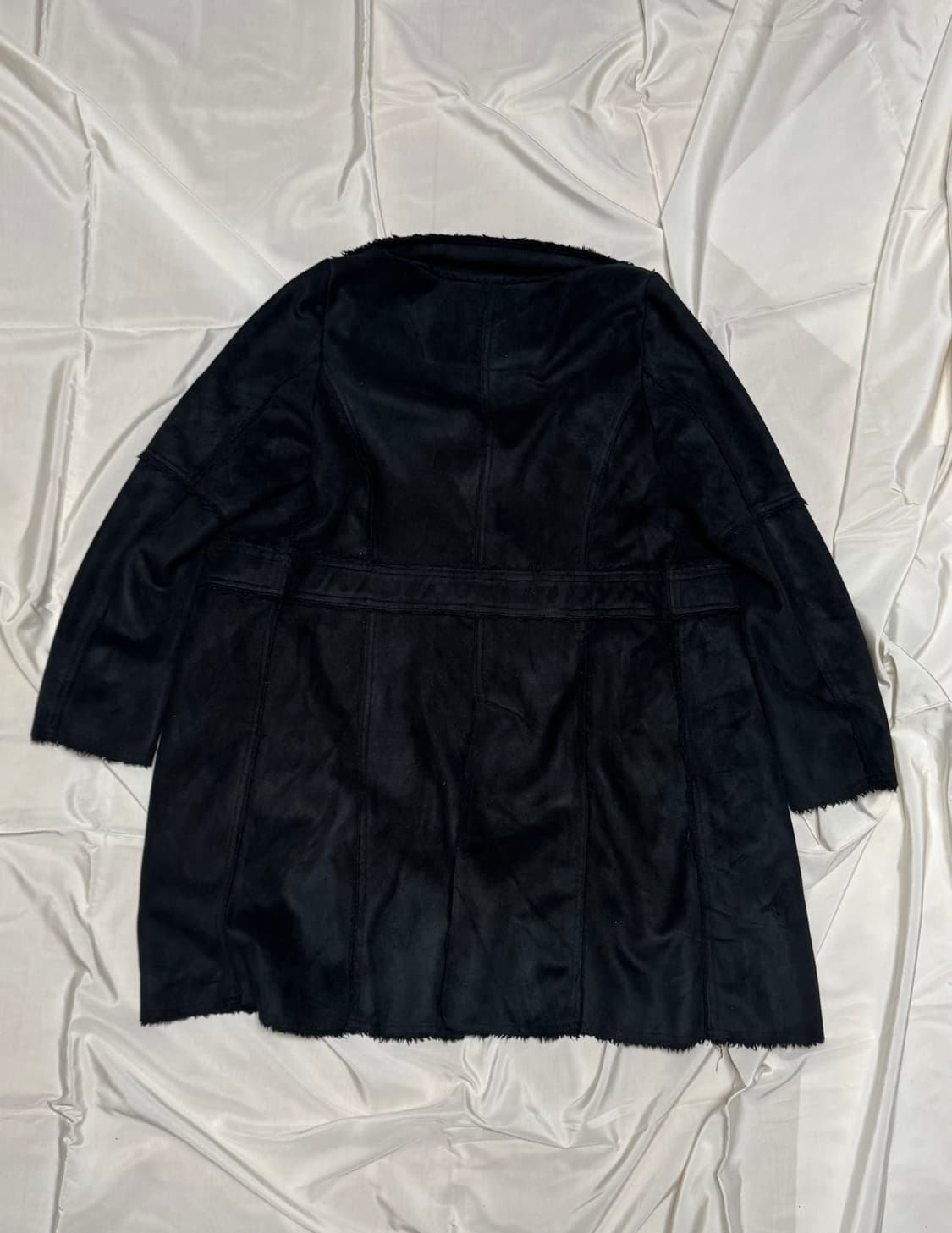 “Comme Ca lsm” black fur coat 상품이미지4