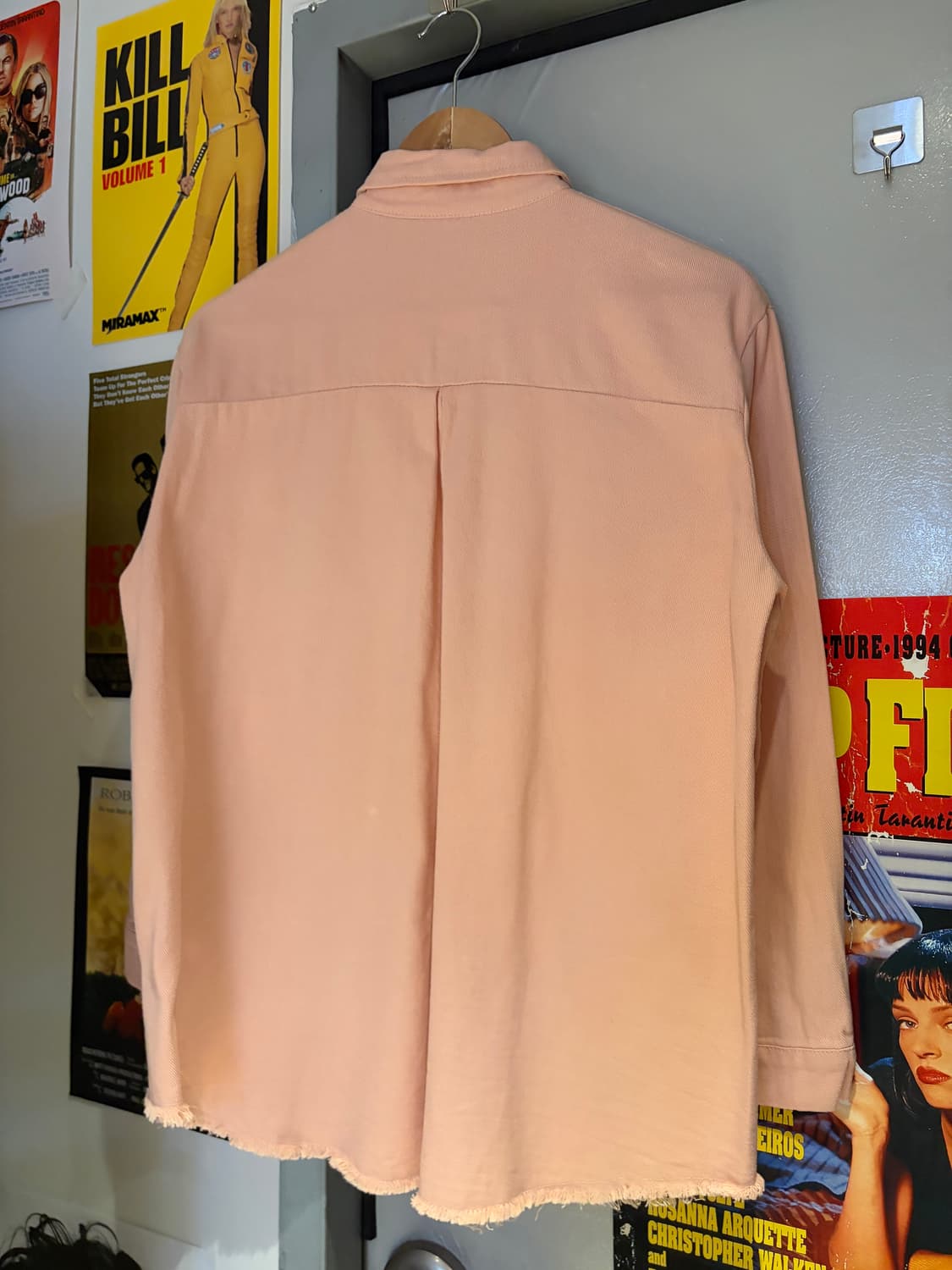 투포켓 데님 오버핏 셔츠 상품이미지3