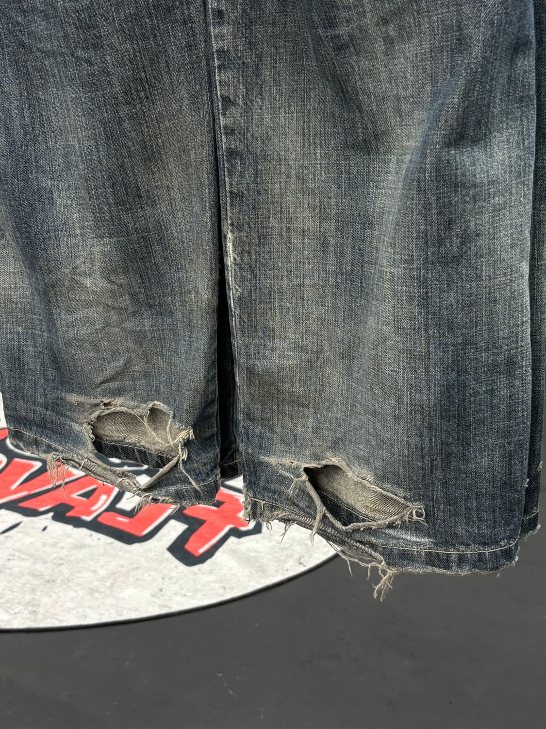 디키즈 워시드 데님 카고팬츠 상품이미지6