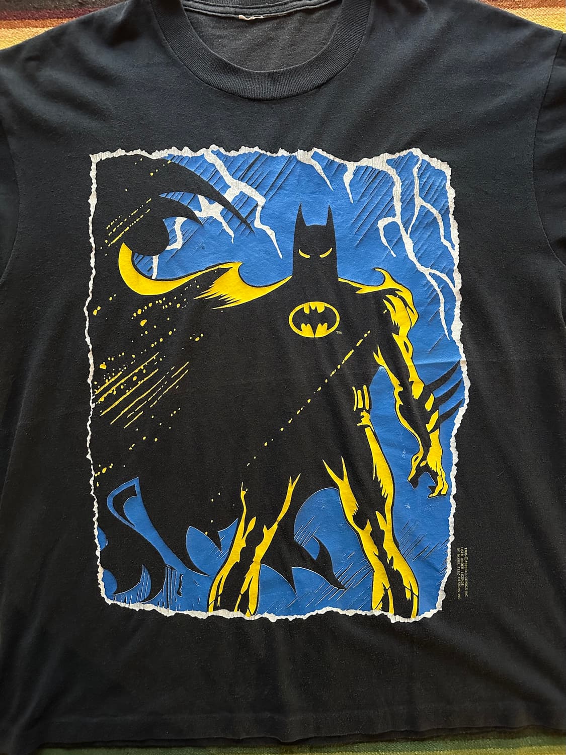 80s USA 빈티지 배트맨 무비 티셔츠 상품이미지3
