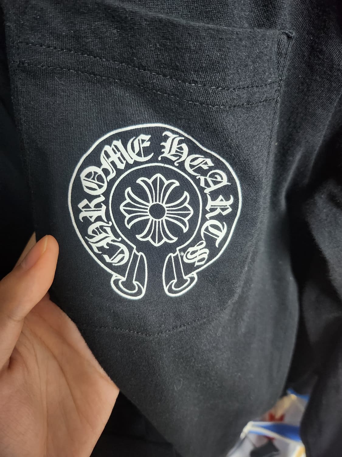 크롬하츠 홀스슈 플로랄 롱슬리브 m 상품이미지1