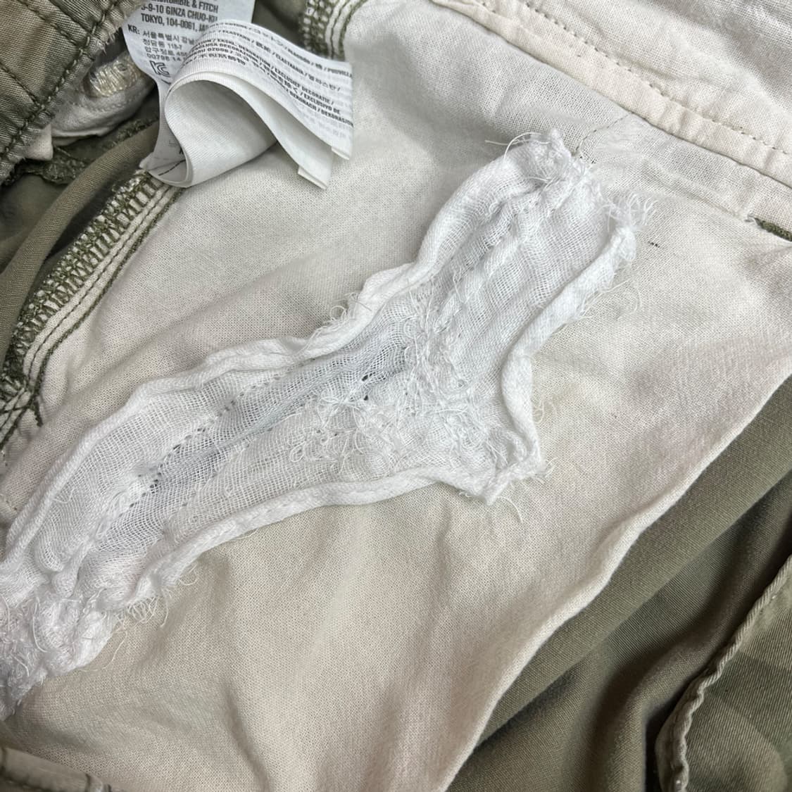 홀리스터 밀리터리 카고 쇼츠 팬츠 반바지 31~33 상품이미지7