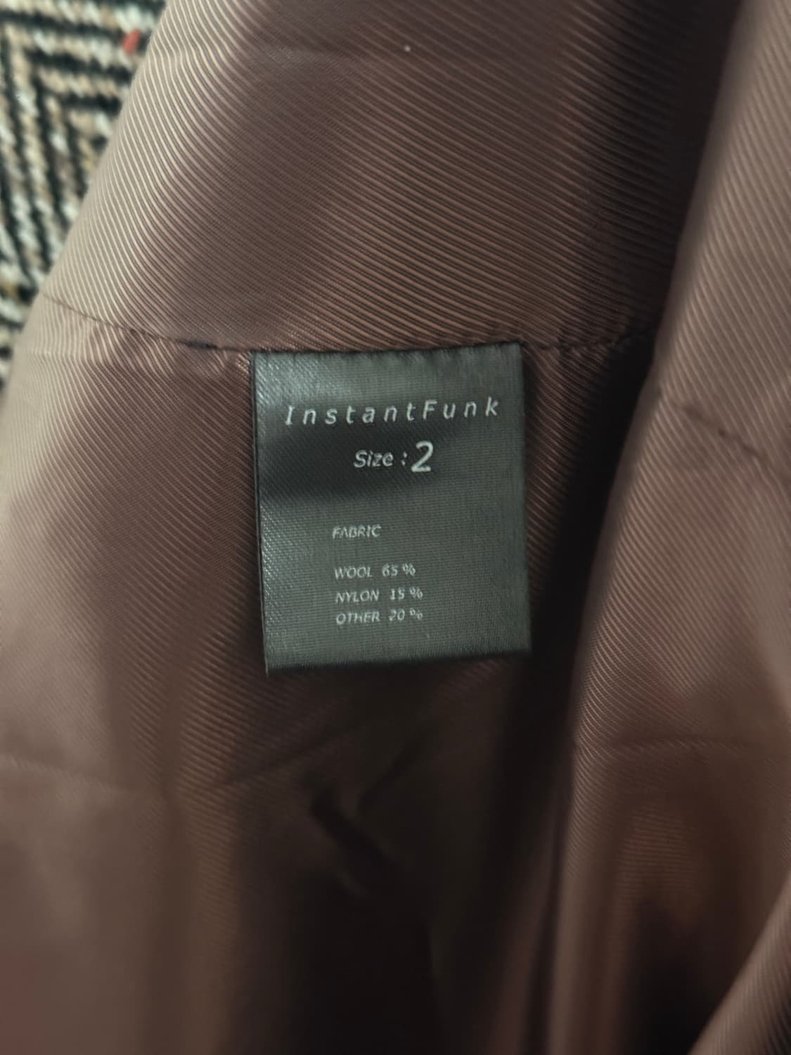 인스턴트펑크 코트 2사이즈 상품이미지3