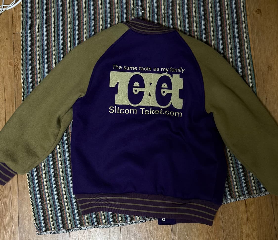 테켓 바시티 자켓 M 상품이미지2