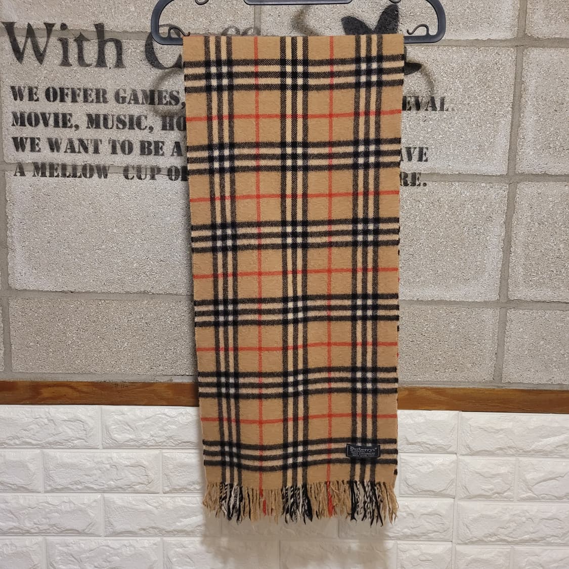 버버리 케시미어 머플러 상품이미지1