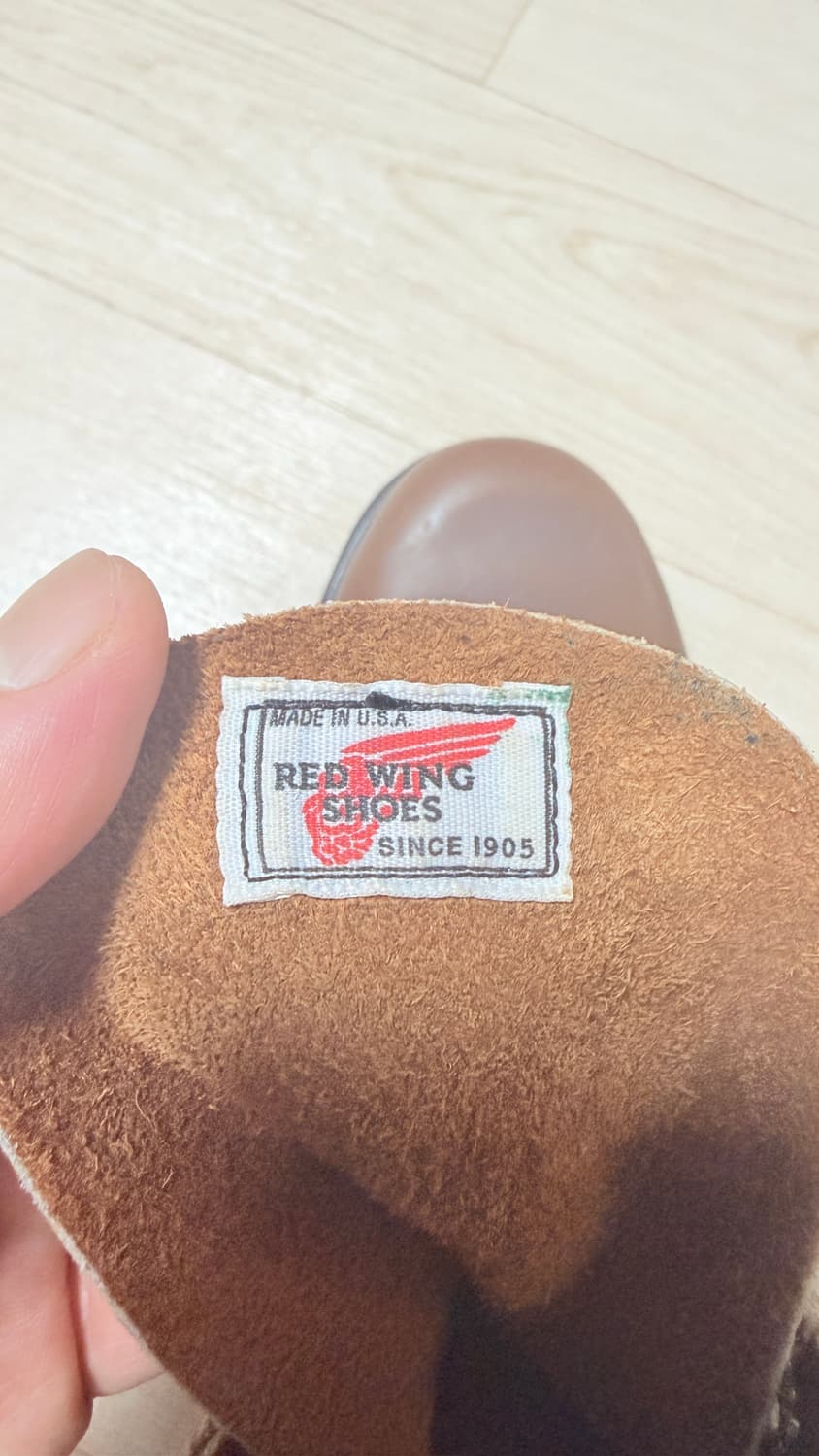 OG USA Made 레드윙 953 부츠  오스틴 버틀러 250 EEE 상품이미지7