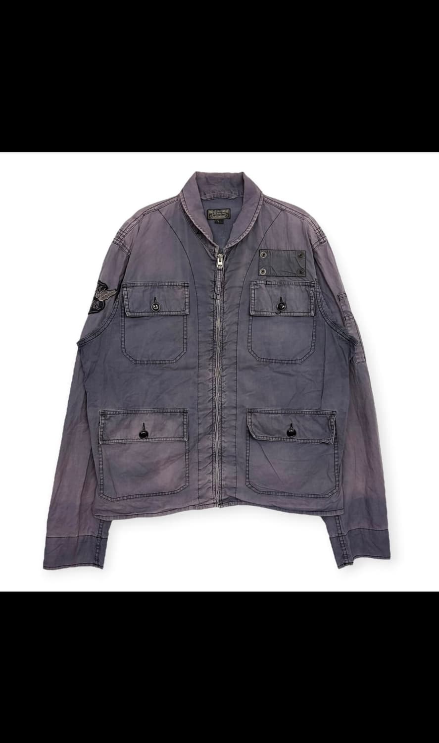 폴로 해군 플라이트 자켓 상품이미지1