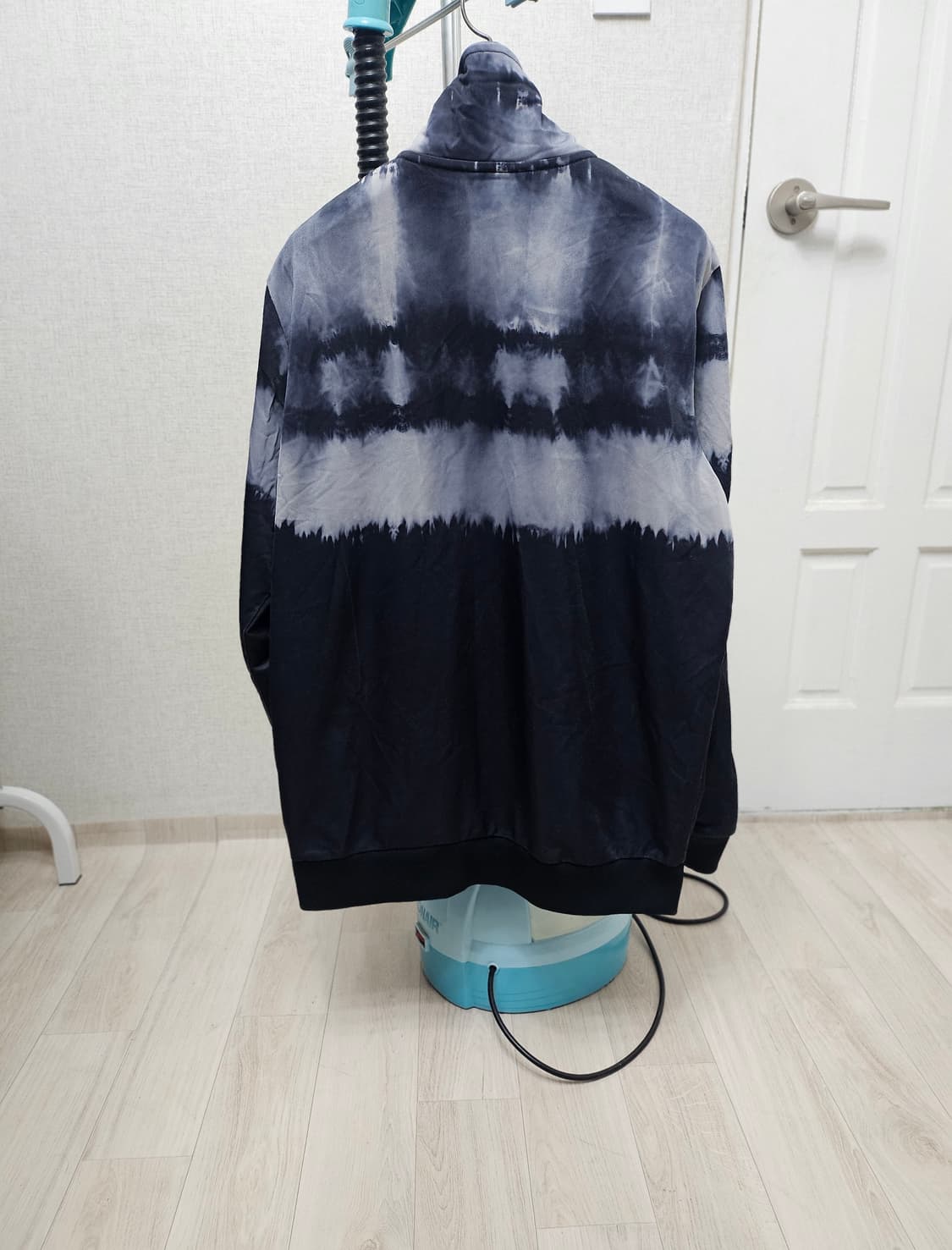 (100)L ☆우주매물☆ 아디다스 파이어버드 타이다이 [블랙] 트랙탑져지 상품이미지7