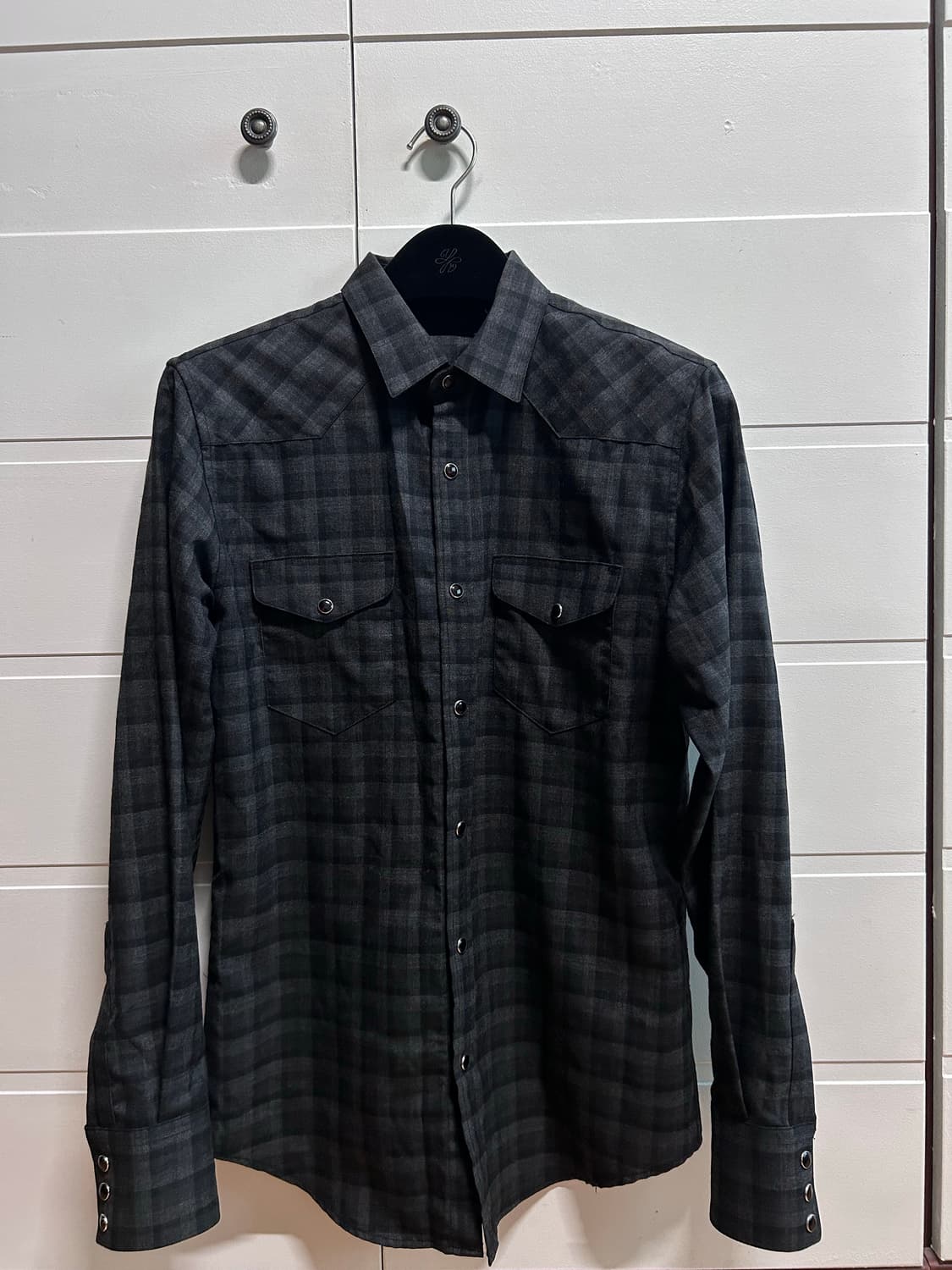 13FW Hedi slimane western shirt 상품이미지1