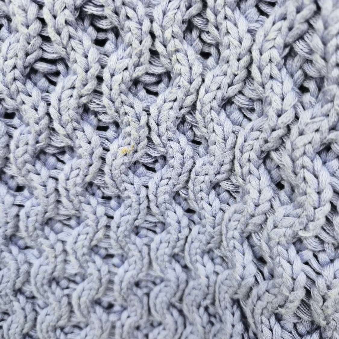 아크네 스튜디오 퍼플 케이블 니트 스웨터 남성 S 상품이미지6