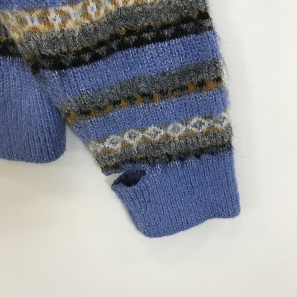 자라 빈티지 자카드 스웨터니트 [L] 상품이미지4