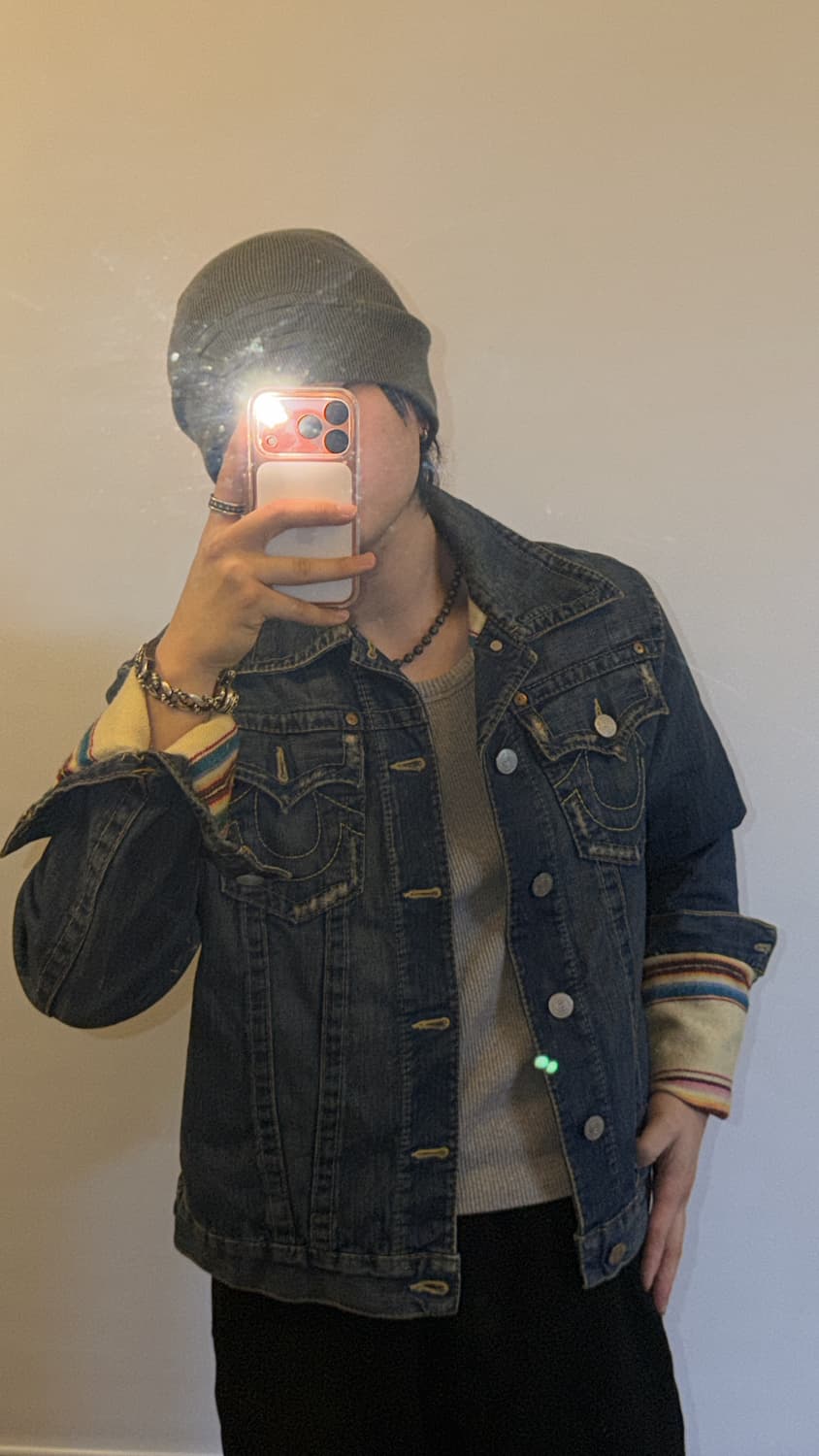 트루릴리젼 트러커 데님 희귀 자켓 상품이미지2