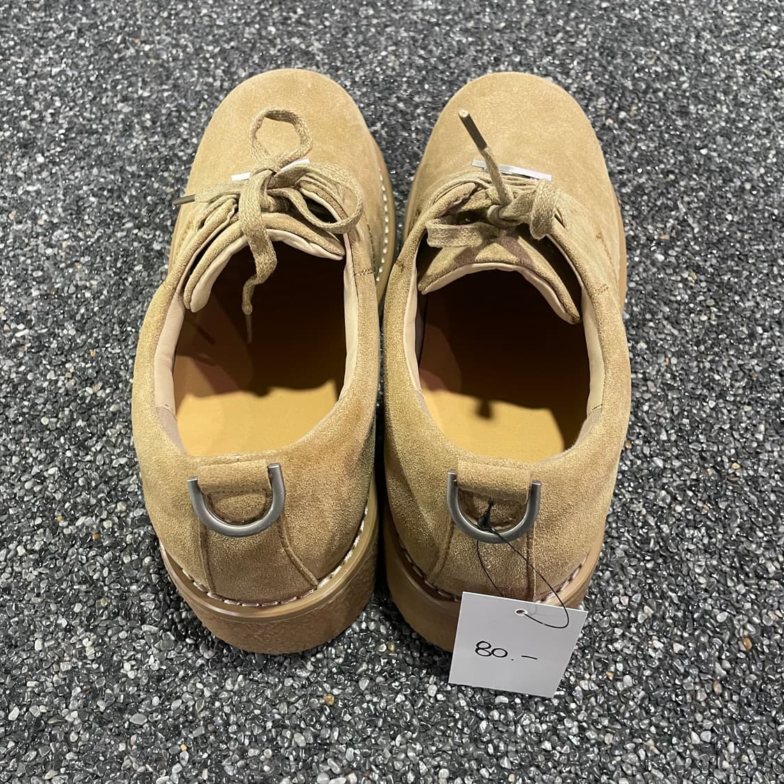 빈티지 오버솔 소프트 스웨이드 더비슈즈 B3688 상품이미지3