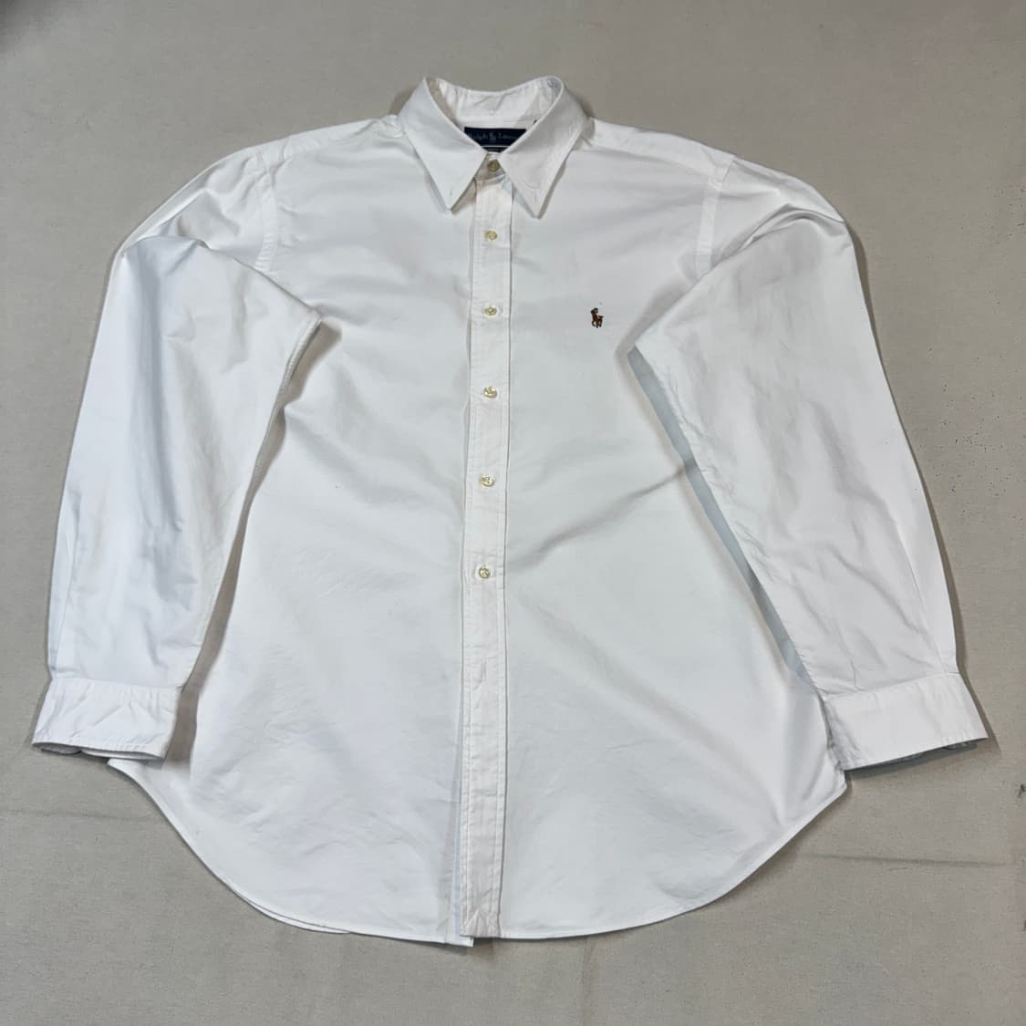 XXL) 폴로 랄프로렌 클래식핏 화이트 옥스포드 셔츠 상품이미지1