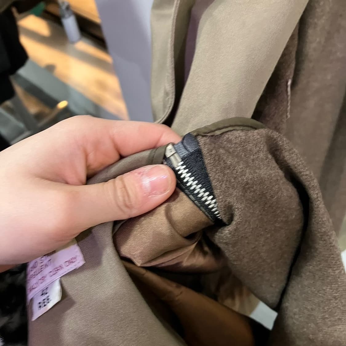 크리스찬 디올 아카이브 벨티드 맥코트 상품이미지7