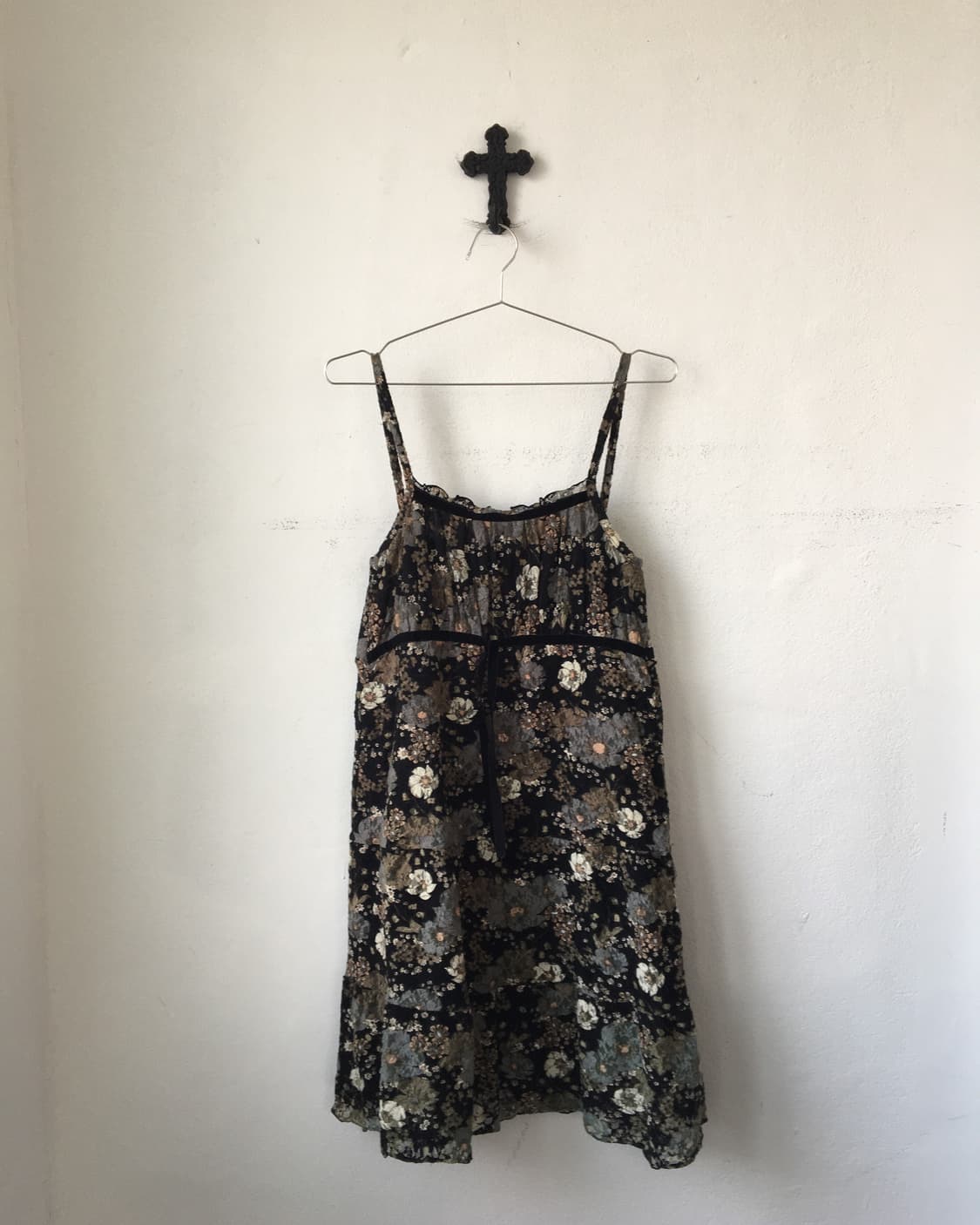 Flower pattern sleeveless onepiece 상품이미지2