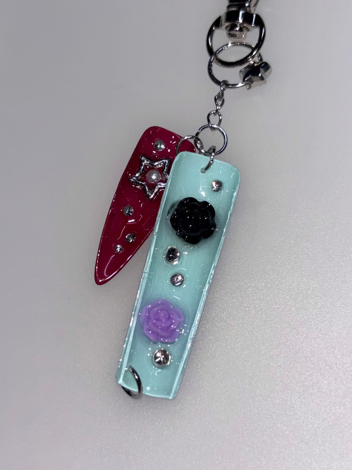 네일 팁 키링 nail tip keyring 상품이미지3