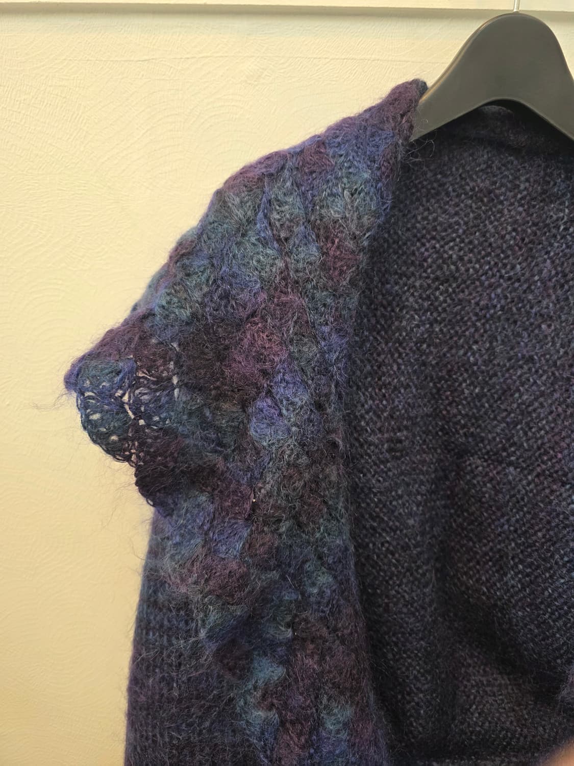 핸드메이드 빈티지 니트 케이프가디건 상품이미지7