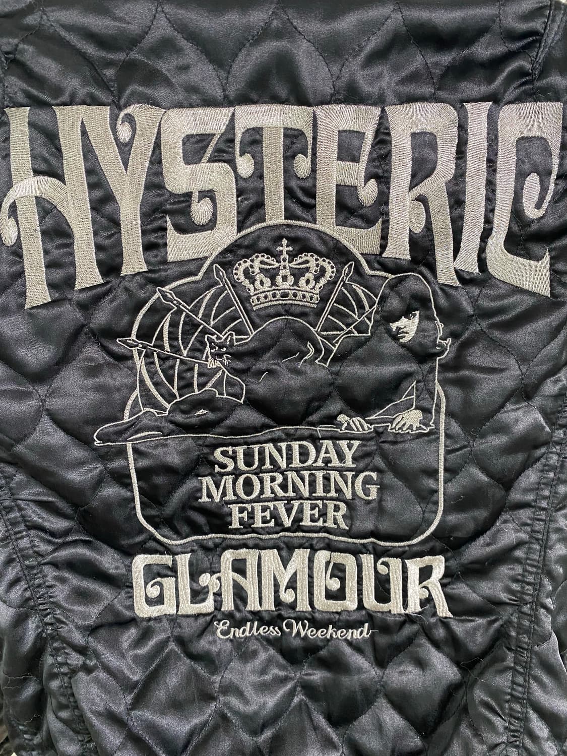 히스테릭글래머 00s 글리터 퀼트 자켓 상품이미지6