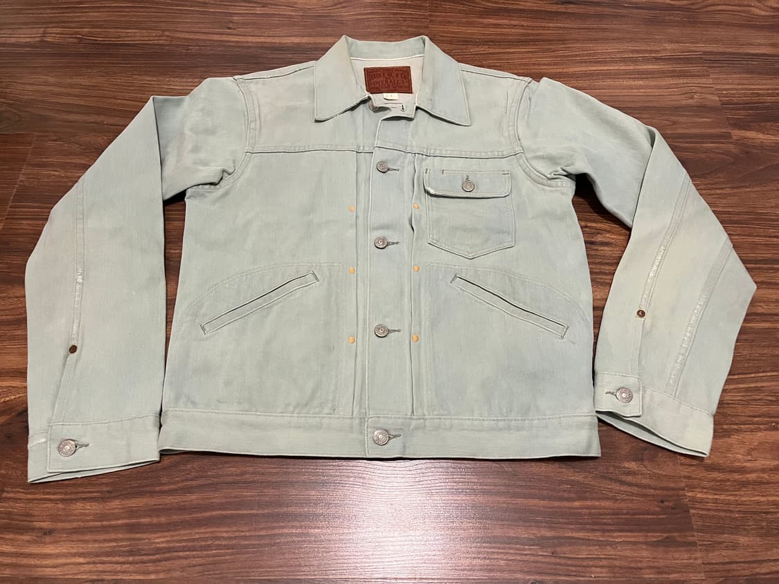더블알엘 RRL 셀비지 데님 워싱 산타페 워크 자켓 사이즈 M 상품이미지1
