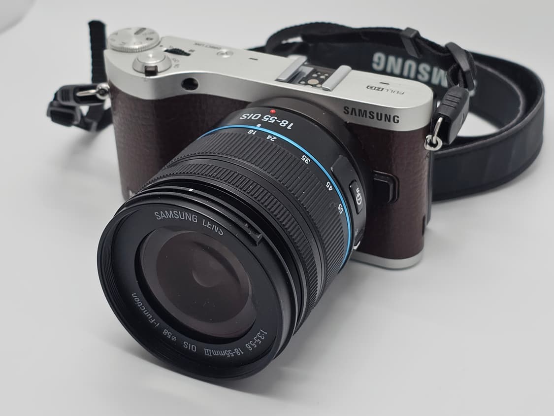 삼성 NX300M 미러리스 카메라 브라운 상품이미지4